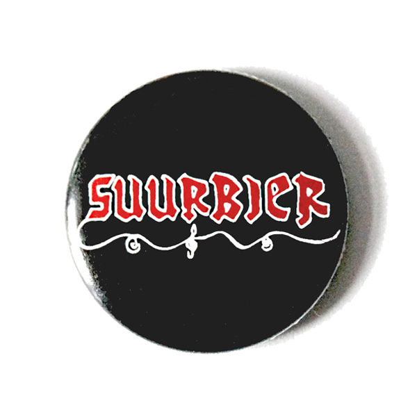 Button "Suurbier" (Schwarz)